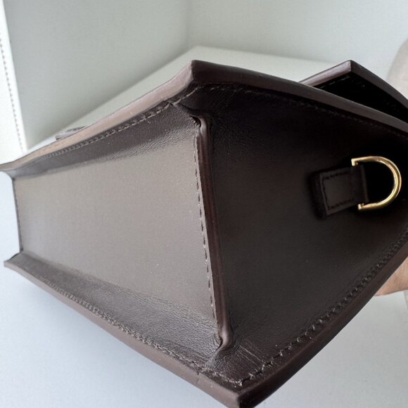 Jacquemus Le Grand Bambinou Chocolate Brown Handbag Large - Picture 10 of 10
